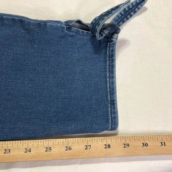 NYDJ Ami Skinny Ankle Tie Hem Jeans - Picture 6 of 6